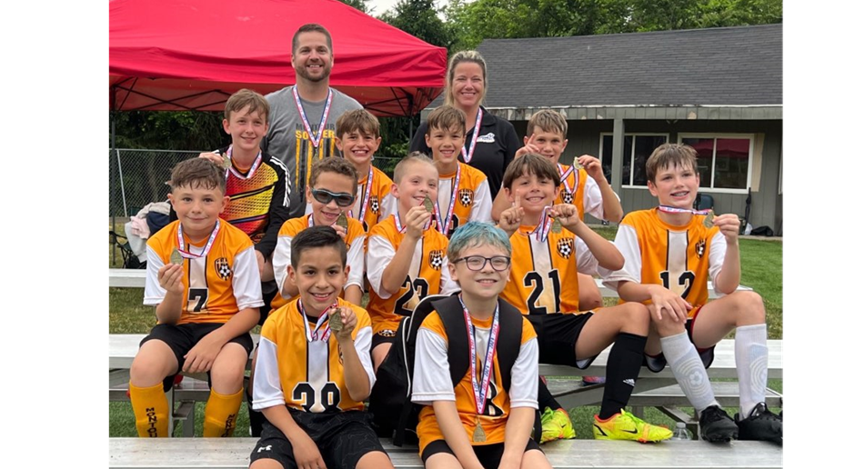 U11 Boys Peter's Tournament Champions!